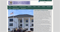 Desktop Screenshot of michiganstatesae.org